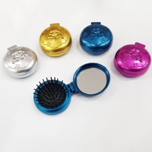 cepillo con espejo para cartera