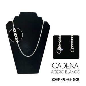CADENA ACERO BLANCO