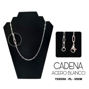 CADENA ACERO BLANCO